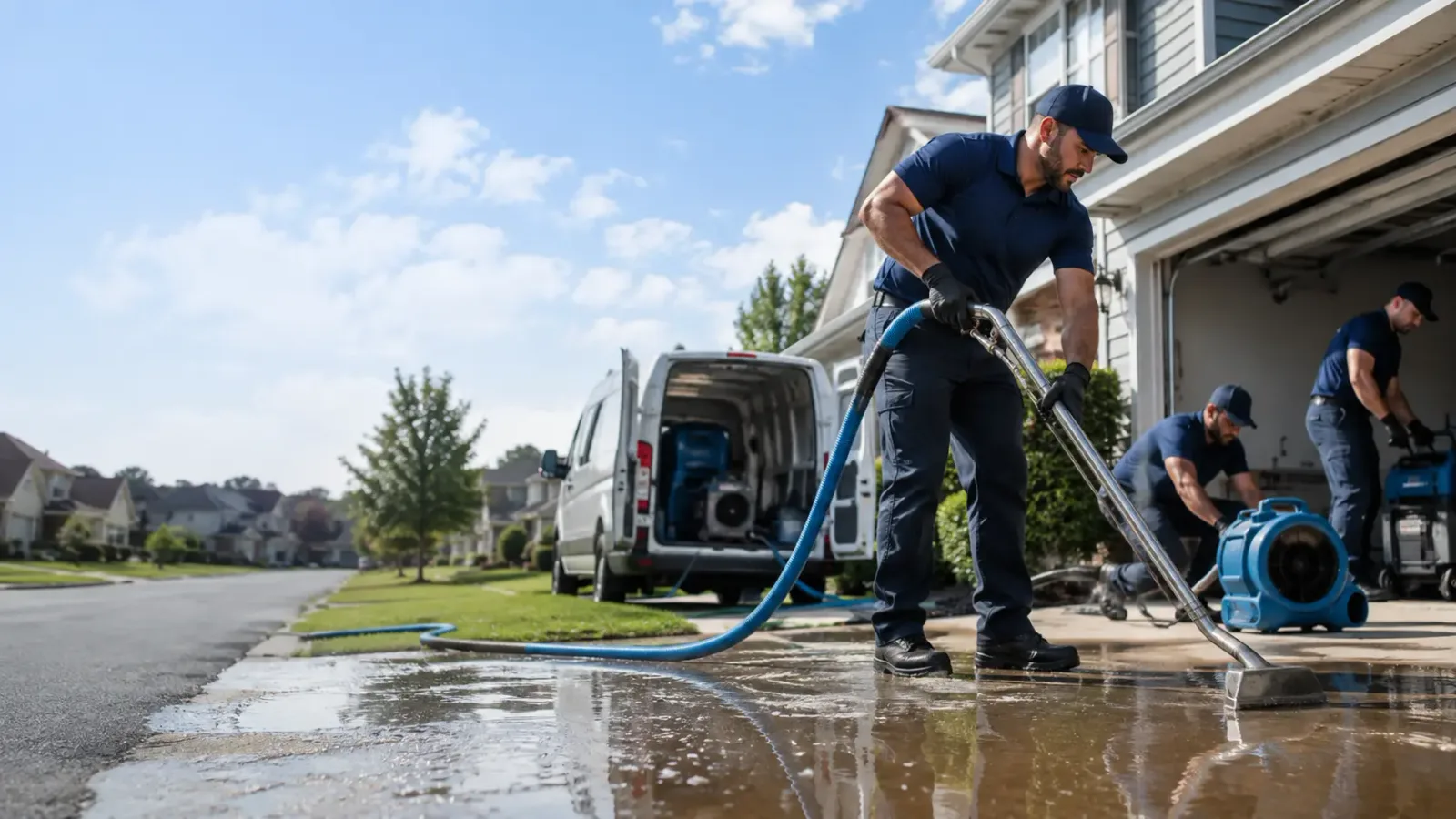 Flood Damage Restoration in Fairview, OH
